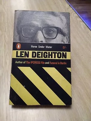 £3 • Buy Horse Under Water By Len Deighton ( 1st Edition 1963) Paperback Book