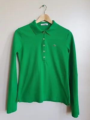 £30 • Buy Lacoste Green Polo Shirt 10 Eur Size 38 UK 10 M Medium