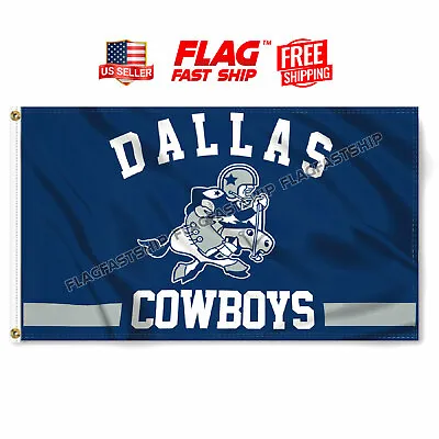 $13.88 • Buy Dallas Cowboys Flag 3x5 Banner Cowboys Country FAST FREE Shipping US Seller
