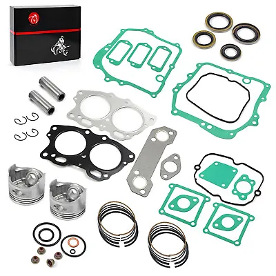 Piston Gasket Kit Piston Ring For EZGO Robin Gas Golf Cart 295cc 91-08 O.S 0.25m • $98.25