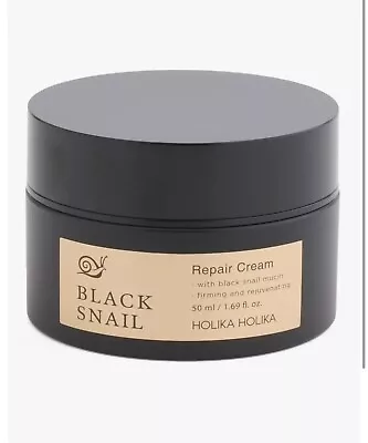 Holika Holika  Prime Youth BLACK SNAIL REPAIR CREAM 1.69oz NEW In Box  AUTHENTIC • $20.99