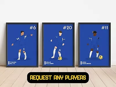 Chelsea Gift Set - Football Posters Bundle - Set Of 3 - A5/A4/A3/A2/A1/A0 • £19.95