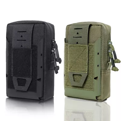 Tactical Molle EDC Pouch Cellphone Pouch Holder Utility Gadget Organizer Bag • $6.99