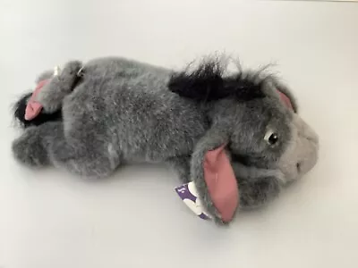 Vintage Eeyore Disney Soft Toy With Label 14 In. • £24