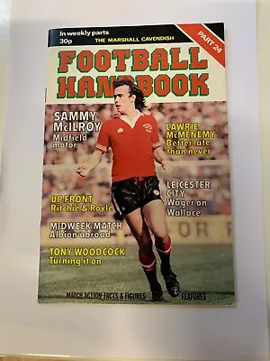 £4 • Buy The Marshall Cavendish Football Handbook Part 24                  