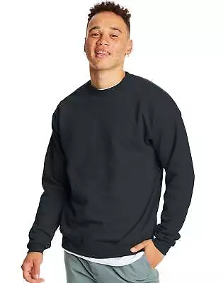 Hanes Sweatshirt 2-Pack Men's EcoSmart Crewneck Fleece Soft Classic Value S-5XL • $23.78