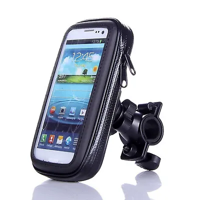 Motorbike Dirt Bike Mount Holder Case For All Mobile Cell Phone Cover Waterproof • $8.99
