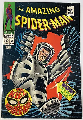 Amazing Spider-Man #58 (1967) 1st App. Of Spider-Slayer Mark II In 7.0 Fine/V... • $89.99