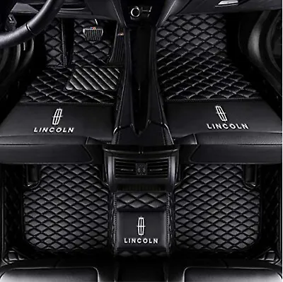  For Lincoln All Models Car Floor Liner Mats Custom Waterproof Auto Carpets Pads • $44.44