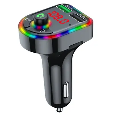 $11.60 • Buy Wireless Car Bluetooth FM Transmitter MP3 Audio USB Charger Adapter Handsfree
