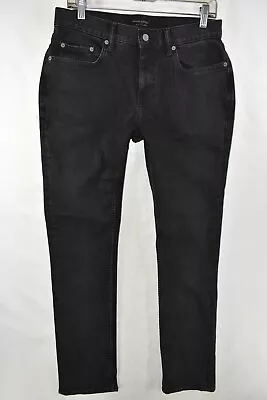 Banana Republic Skinny Techmotion Stretch Jeans Mens Size 31x32 Black Meas 31x31 • $18.99