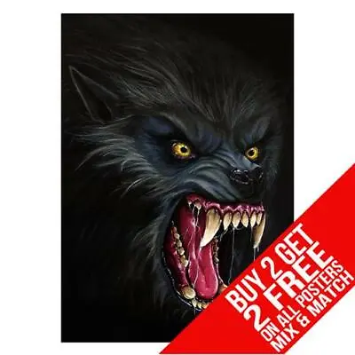£6.97 • Buy  An American Werewolf In London Bb1 Poster Print A4 A3 Size Buy 2 Get Any 2 Free