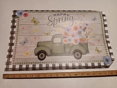 Briarwood Lane Happy Spring Magnetic Oversized Mailbox Cover New Without Bag • $12