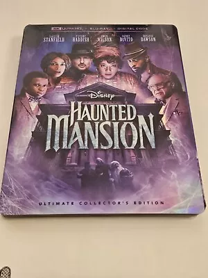 Haunted Mansion 4K UHD + Blu-Ray + SLIPCOVER • $20