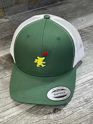 Grateful Dead Dancing Bear Masters Flag Green/White SnapBack • $35