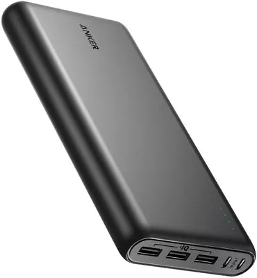 $110.75 • Buy Anker PowerCore 26800mAh 3xUSB Portable Power Bank PowerIQ - Black