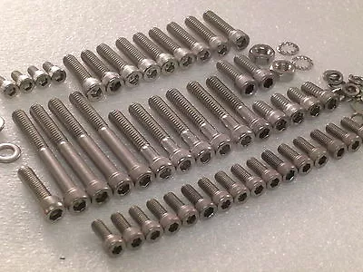 Harley Davidson Softail TC88B 2000-06 Motor Covers Stainless UNC Allen Bolt Kit  • $101.55