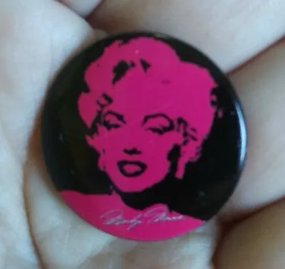 PINK ~ Marilyn Monroe ~ Pinback Button Pin Badge • $8.18