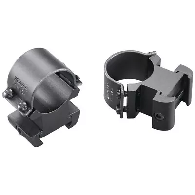 Weaver Sure Grip Windage Adjustable Rings 1  X-High Matte Black Steel - 49145 • $36.21