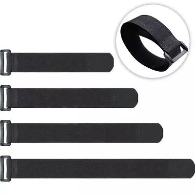 20 Pack Reusable Cinch Straps Fastening Cable Straps Nylon Hook And Loop Cinc... • $9.88