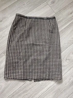 Women Skirt Pencil Midi Skirt  12  Back Zip  Smart Office Workwear • £7.99