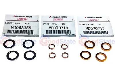 GENUINE Mitsubishi Pajero Triton Delica 4D55 4D56 4M40 Injector Washer Seal Kit • $28.63