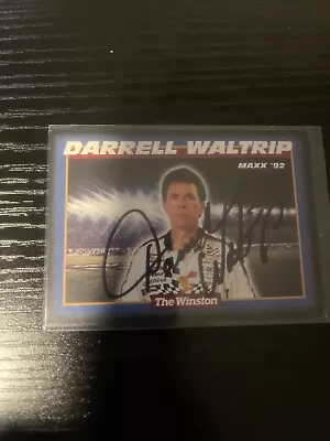 Darrell Waltrip 1992 Maxx The Winston On Card Auto • $0.99