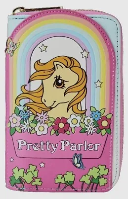 Loungefly My Little Pony 40th Anniversary Pretty Parlor Zip Around Wallet ❤ NWT • $35.95