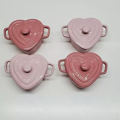 Lot Of 4 MARTHA STEWART Heart-shaped Coquette - Pinks • $9.99