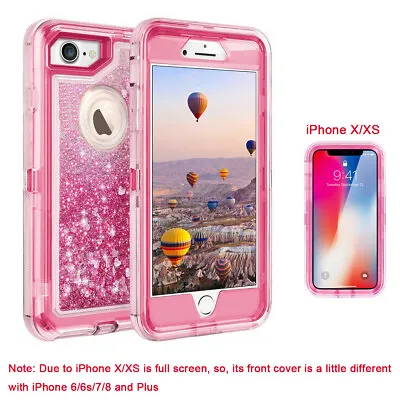 $11.99 • Buy IPhone 12 11 X XS Max XR 6 8 7 Plus Case Heavy Duty Shockproof Hybrid Hard Cover