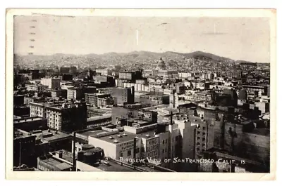 C1920 Postcard: View Of San Francisco CA - Mailed To Westcliff England • $9.95