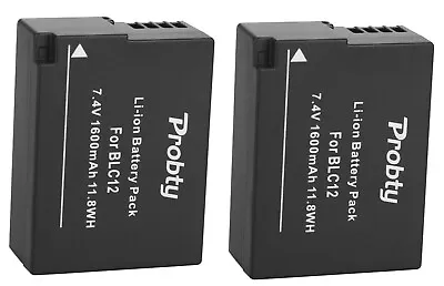 2x DMW-BLC12 Battery For Panasonic Lumix GX8 G7 G6 G5 G80 G90 • £22.79