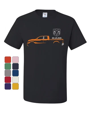 $23.95 • Buy Dodge Ram Truck T-Shirt Heavy Duty V8 Pickup Truck Tee Shirt
