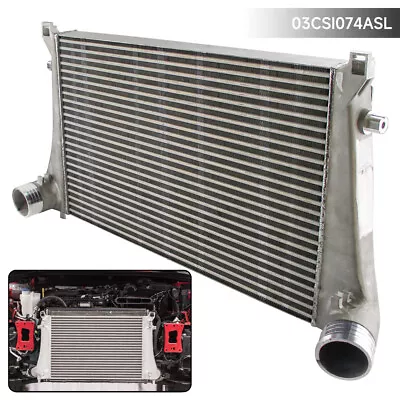 70MM Competition Intercooler For VW MK7 GTI Golf R VAG 1.8T 2.0T 8V A3 S3 EA888 • $346.99