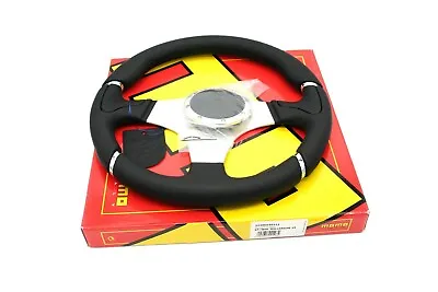 MOMO Millenium 350 Steering Wheel Black Leather 350mm Genuine MIL35BK1P • $255.95