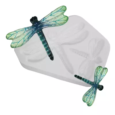 Small Dragonflies Glass Casting Mold Fusing Supplies Little Fritter 115 5x7  • $28.86