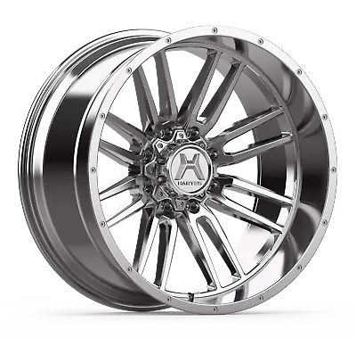 22 Inch Wheels Fits FORD EVEREST 22x12 HARTES METAL WHIPSAW Size 22x12 ET -44 • $731