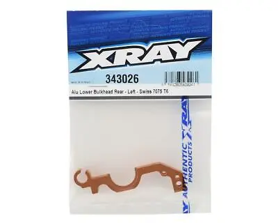XRAY RX8.2 Aluminum Left Rear Lower Bulkhead 343026 RC Racing Car Remote Control • $25.76