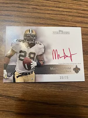 Mark Ingram 2011 Topps Precision On-card Autographed Sp Rookie Card #/75 Saints! • $22.99