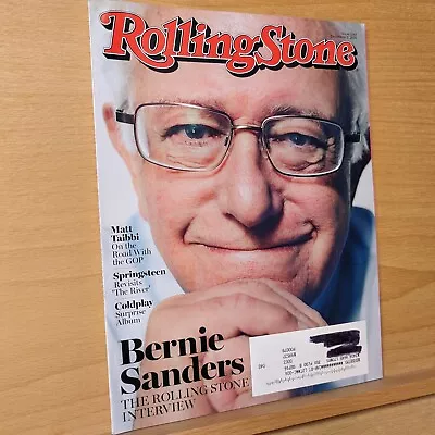 Rolling Stone Magazine Issue 1249 December 3 2015 Bernie Sanders Coldplay • $12.99