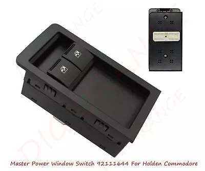 Black Elec Master Power Window Switch 92111644 For Holden Commodore VY VZ SS Ute • $41.39