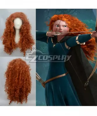 Disney Brave Princess Merida Brown Cosplay Wig • £23.99