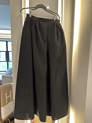 Vintage Taffeta Long Black Skirt  • £60