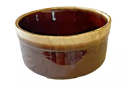 Vintage McCoy Pottery Brown Drip Glaze • $15