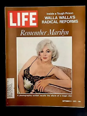 1972 LIFE MAGAZINE ~ REMEMBERING MARILYN MONROE ~ Very Nice Condition! • $8.99