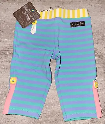 Matilda Jane Clothing Toddler Girl's Striped Pants Sz 2 NWT • $14.98