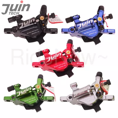 JuinTech R1 Hydraulic Road/CX/GRX Bike Disc Brake Set Front+Rear W/rotors • $137.19