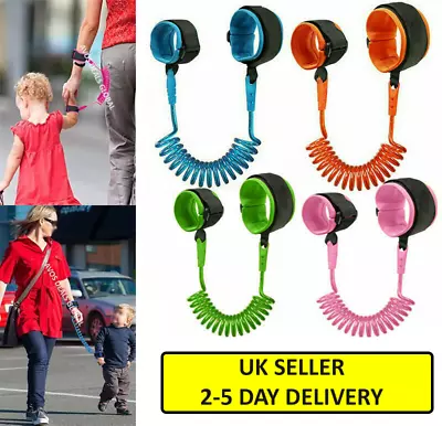 £4.95 • Buy Anti Lost Band Safety Link Harness Toddler Child Baby Kid Wrist Strap Belt Reins