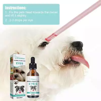 Pet Eye Drops For Conjunctivitis Caused By Allergies Or Foreign Bodies U8O4 • $4.84