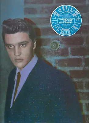 Elvis Presley SEALED WITH HYPE STICKER RECONSIDER BABY/BLUE VINYL/NOT CUT OUT • $34.99